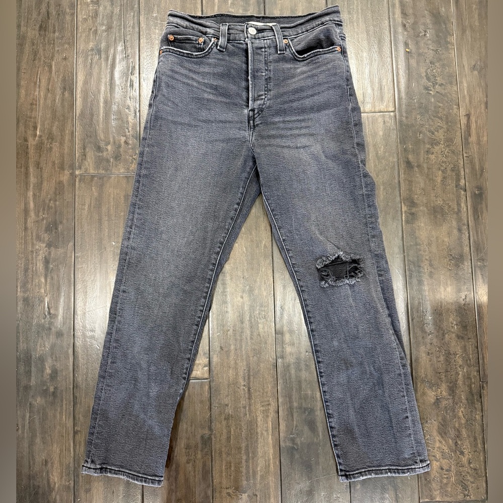 Levi Wedgie Straight Jeans